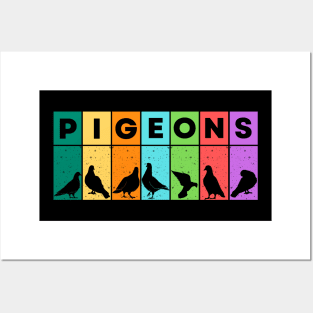 PIGEONS Posters and Art